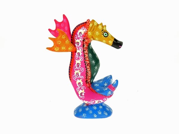 Sea Horse - Oaxacan Wood Carving  |  EarthView