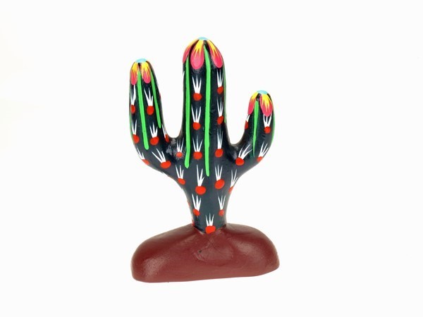 Saguaro Cactus - Oaxacan Wood Carving  |  EarthView