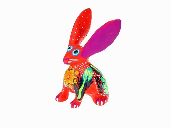 Rabbit - Oaxacan Wood Carving  |  EarthView