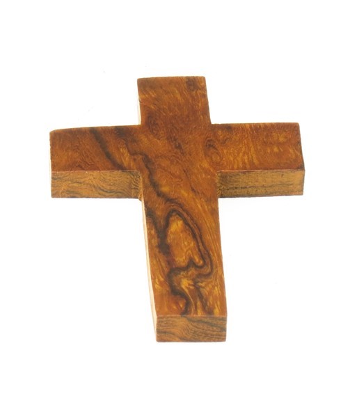 Cross Magnet - Ironwood Carving  |  EarthView