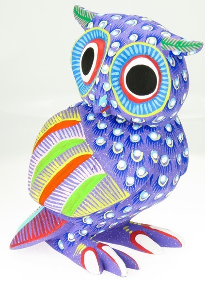 Owl - Oaxacan Wood Carving  |  EarthView