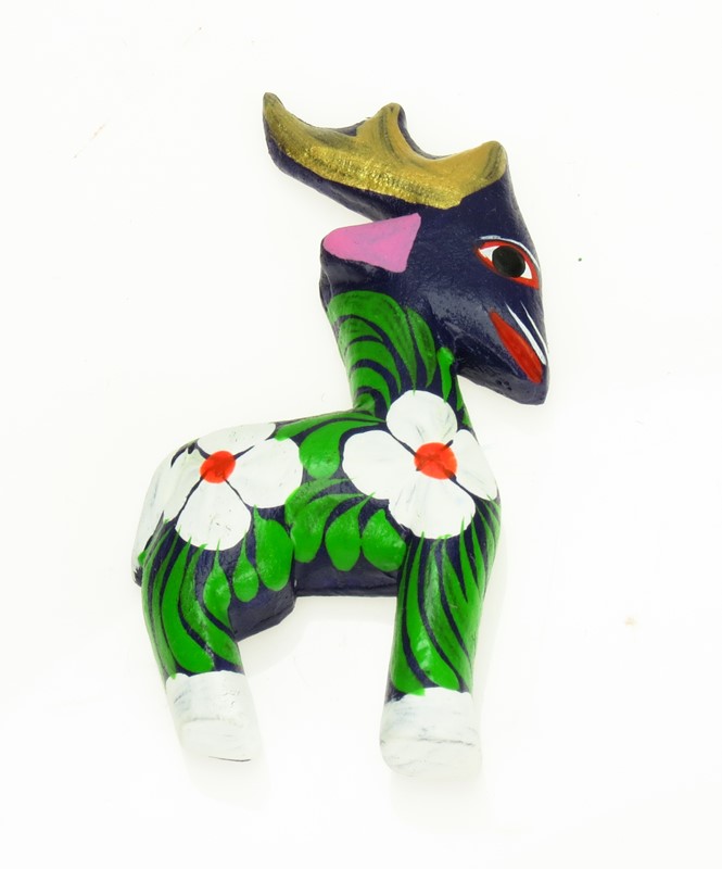 Cross Magnet - Oaxacan Wood Carving  |  EarthView