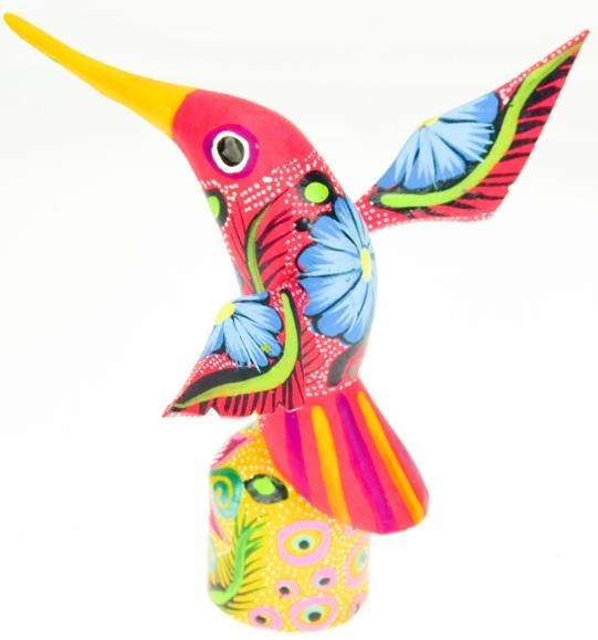 Hummingbird - Oaxacan Wood Carving  |  EarthView