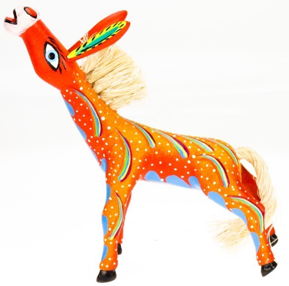 Burro - Oaxacan Wood Carving  |  EarthView