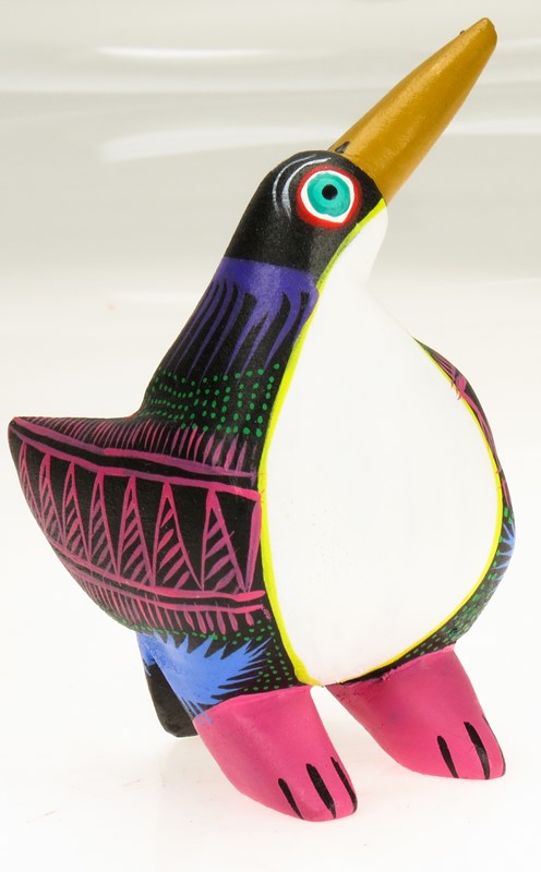 Penguin - Oaxacan Wood Carving  |  EarthView