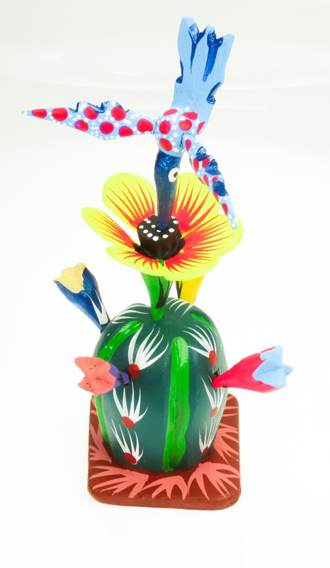 Barrel Cactus - Oaxacan Wood Carving  |  EarthView