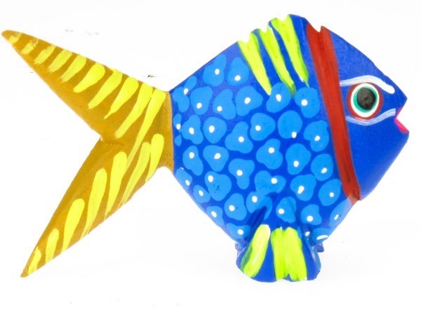 Fish - Oaxacan Wood Carving  |  EarthView