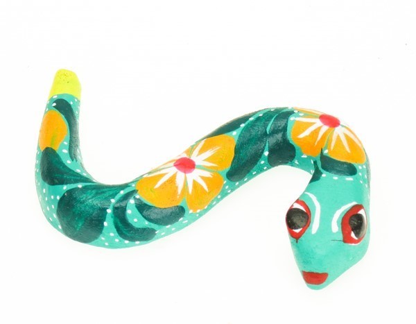 Snake - Oaxacan Wood Carving  |  EarthView