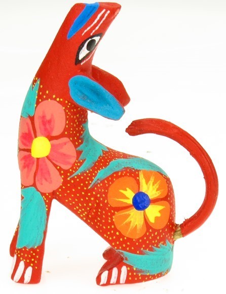 Coyote - Oaxacan Wood Carving  |  EarthView
