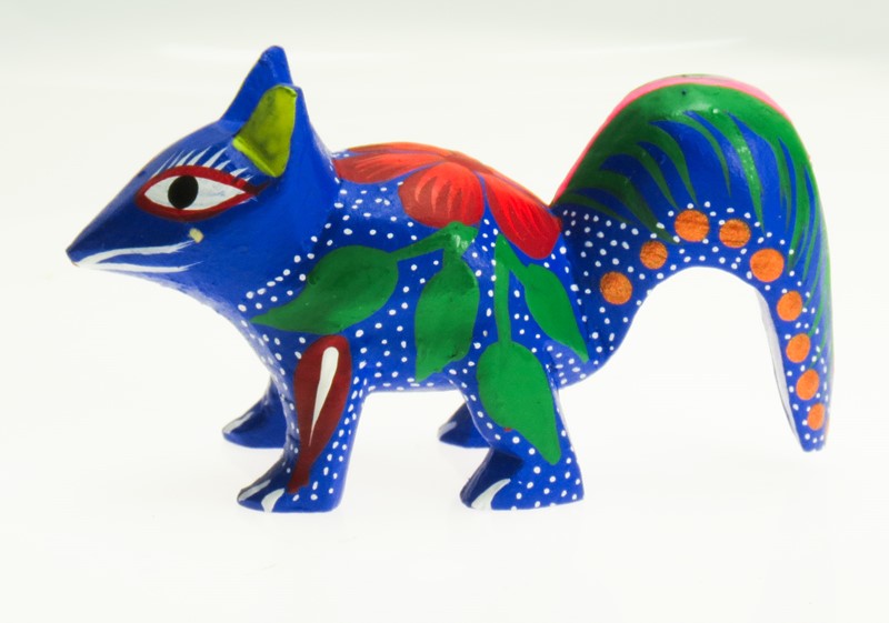 Squirrel - Oaxacan Wood Carving  |  EarthView