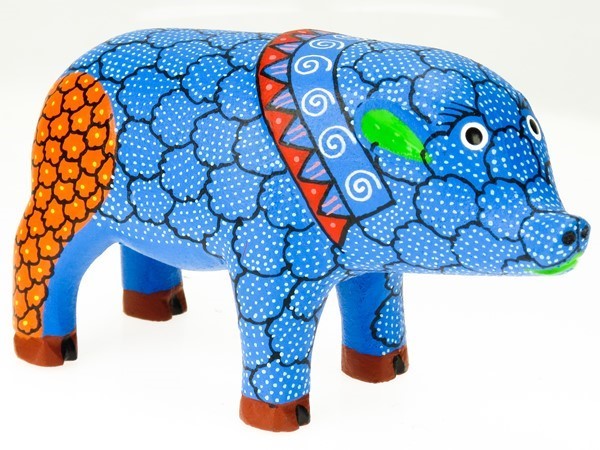 Javelina - Oaxacan Wood Carving  |  EarthView