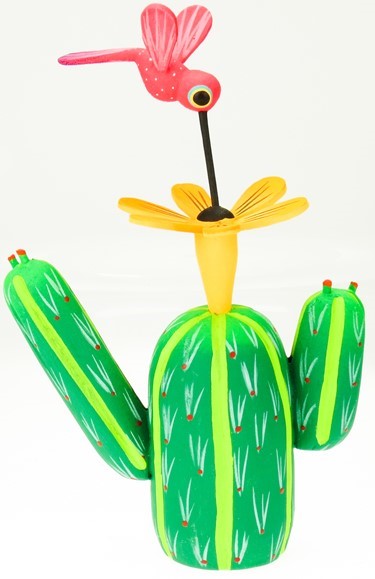 Cactus - Oaxacan Wood Carving  |  EarthView