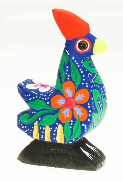 Rooster - Oaxacan Wood Carving  |  EarthView