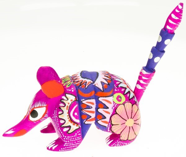 Armadillo - Oaxacan Wood Carving  |  EarthView