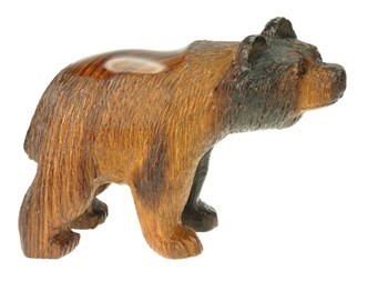 Black Bear - Ironwood Carving  |  EarthView