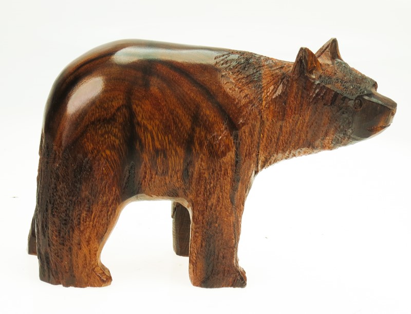 Black Bear - Ironwood Carving  |  EarthView