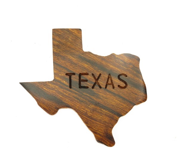 Texas Magnet - Ironwood Carving  |  EarthView