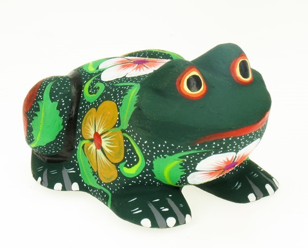 Bullfrog - Oaxacan Wood Carving  |  EarthView