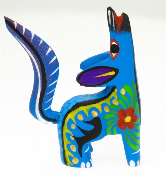 Coyote - Oaxacan Wood Carving  |  EarthView