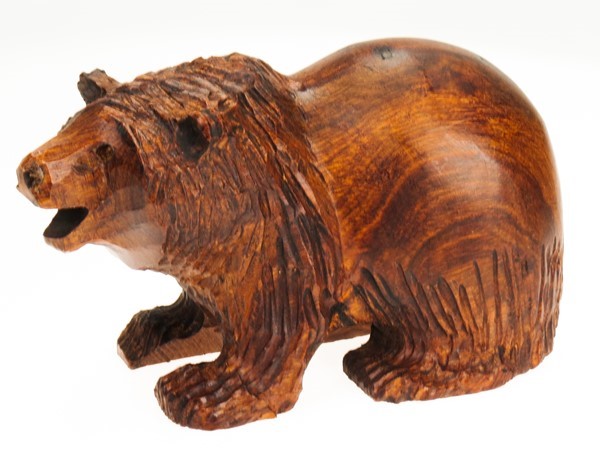 Bear - Ironwood Carving  |  EarthView
