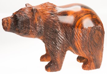 Bear - Ironwood Carving  |  EarthView