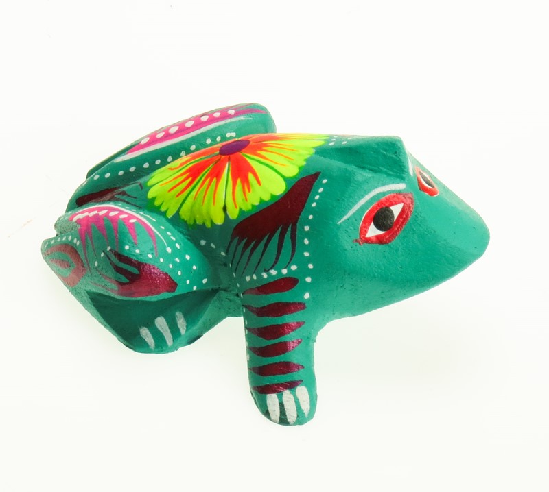 Bullfrog - Oaxacan Wood Carving  |  EarthView