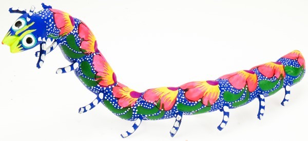 Centipede - Oaxacan Wood Carving  |  EarthView
