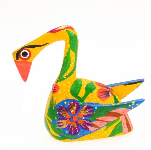 Swan - Oaxacan Wood Carving  |  EarthView