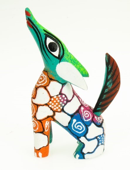 Coyote - Oaxacan Wood Carving  |  EarthView