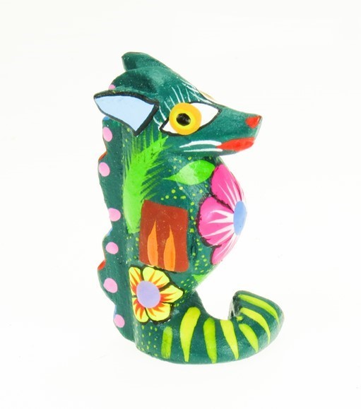 Sea Horse - Oaxacan Wood Carving  |  EarthView