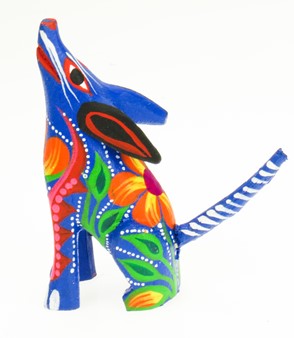 Coyote - Oaxacan Wood Carving  |  EarthView