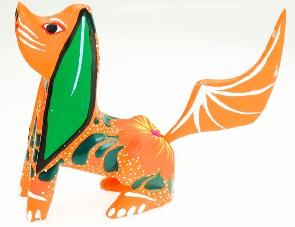 Dog - Oaxacan Wood Carving  |  EarthView