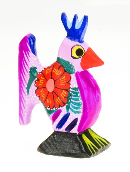 Rooster - Oaxacan Wood Carving  |  EarthView