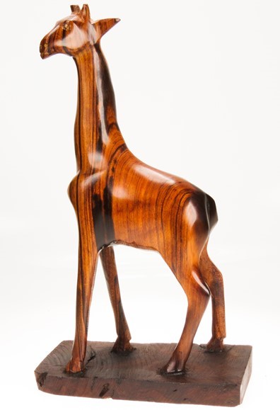 Giraffe - Ironwood Carving  |  EarthView