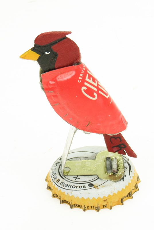 Cardinal Bottle Cap Art Figure EV-6801