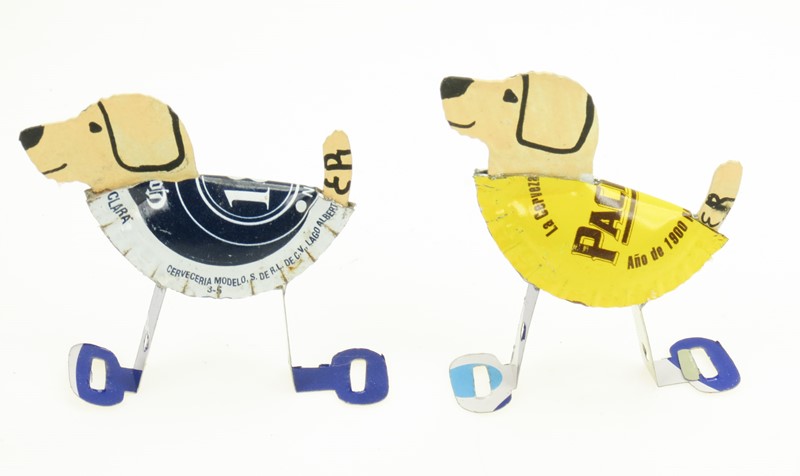 Dog Bottle Cap Art Figure EV-6805