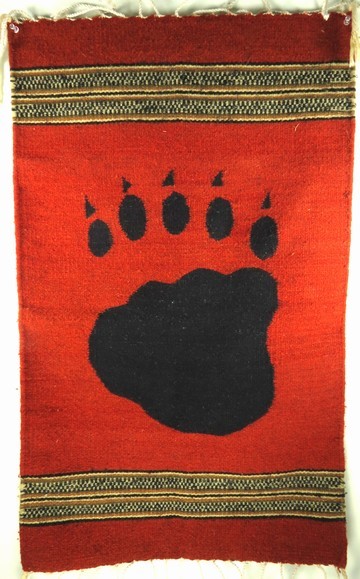 Zapotec Bear Paw Rug