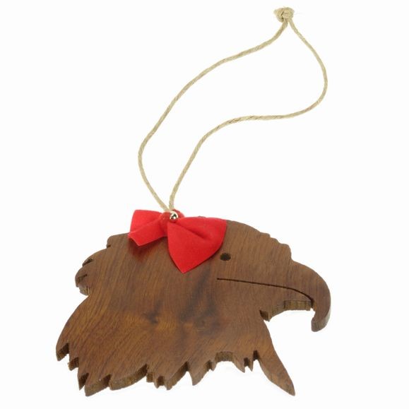 Eagle Head Ornament