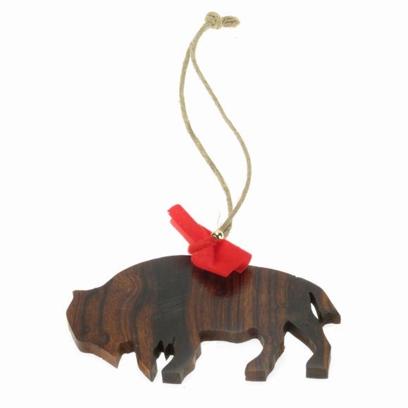 Buffalo Silhouette Ornament