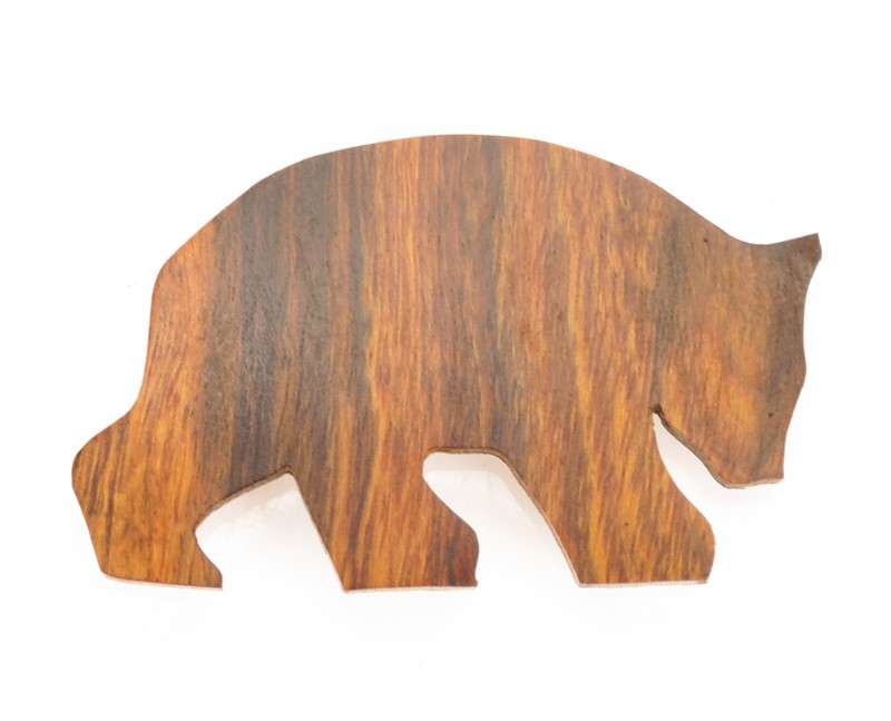 Black Bear Silhouette Magnet