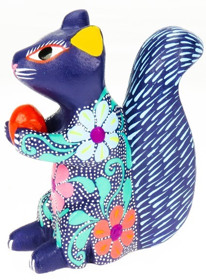 Squirrel with nut