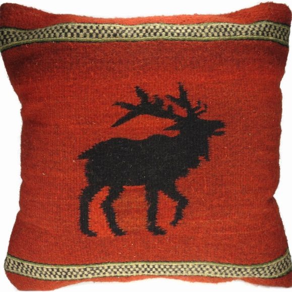 View Zapotec Elk Pillow