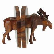 View Moose Body Bookends