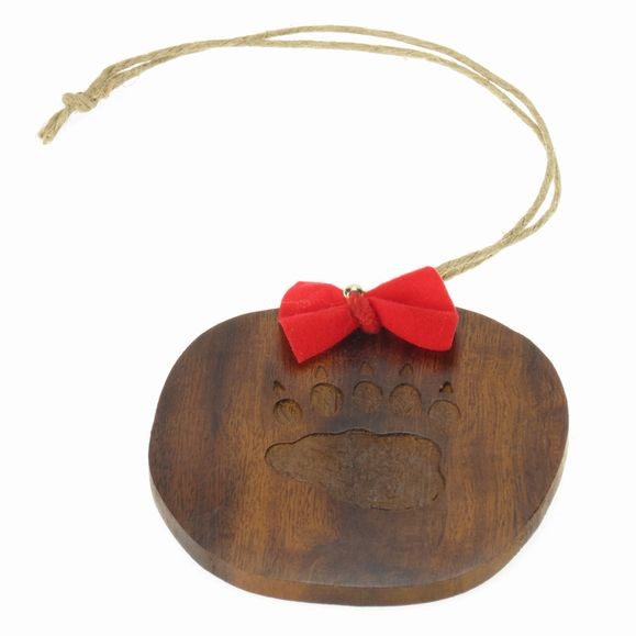 View Bear Paw Ornament