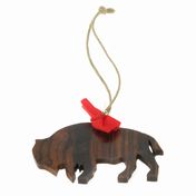 View Buffalo Silhouette Ornament