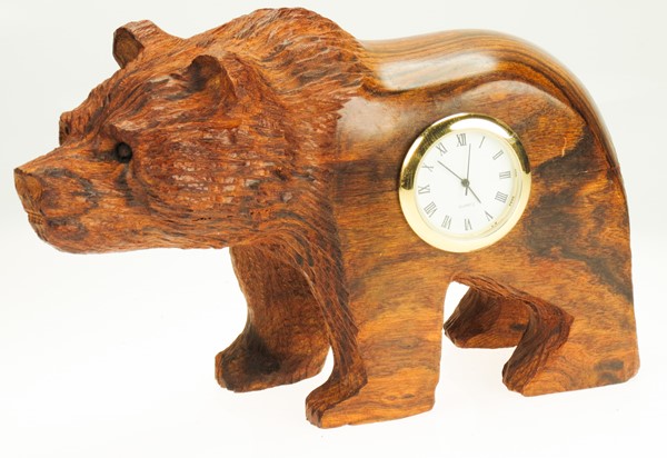 View Bear Clock