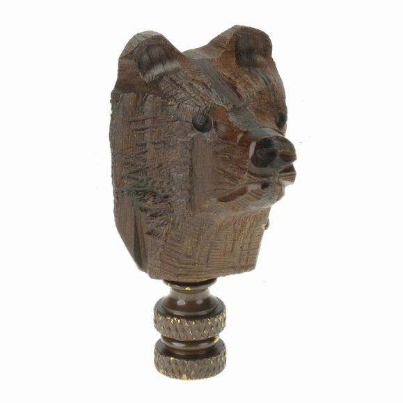 View Bear Head Finial