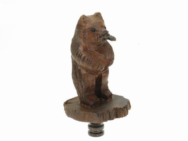 View Bear Standing Finial