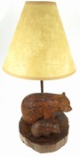 View Bear with Baby Lamp