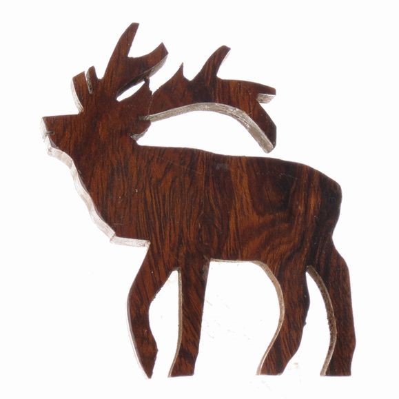 View Elk Silhouette Magnet